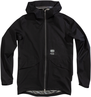 100% Hydromatic Parka - Black - Large 39009-001-12