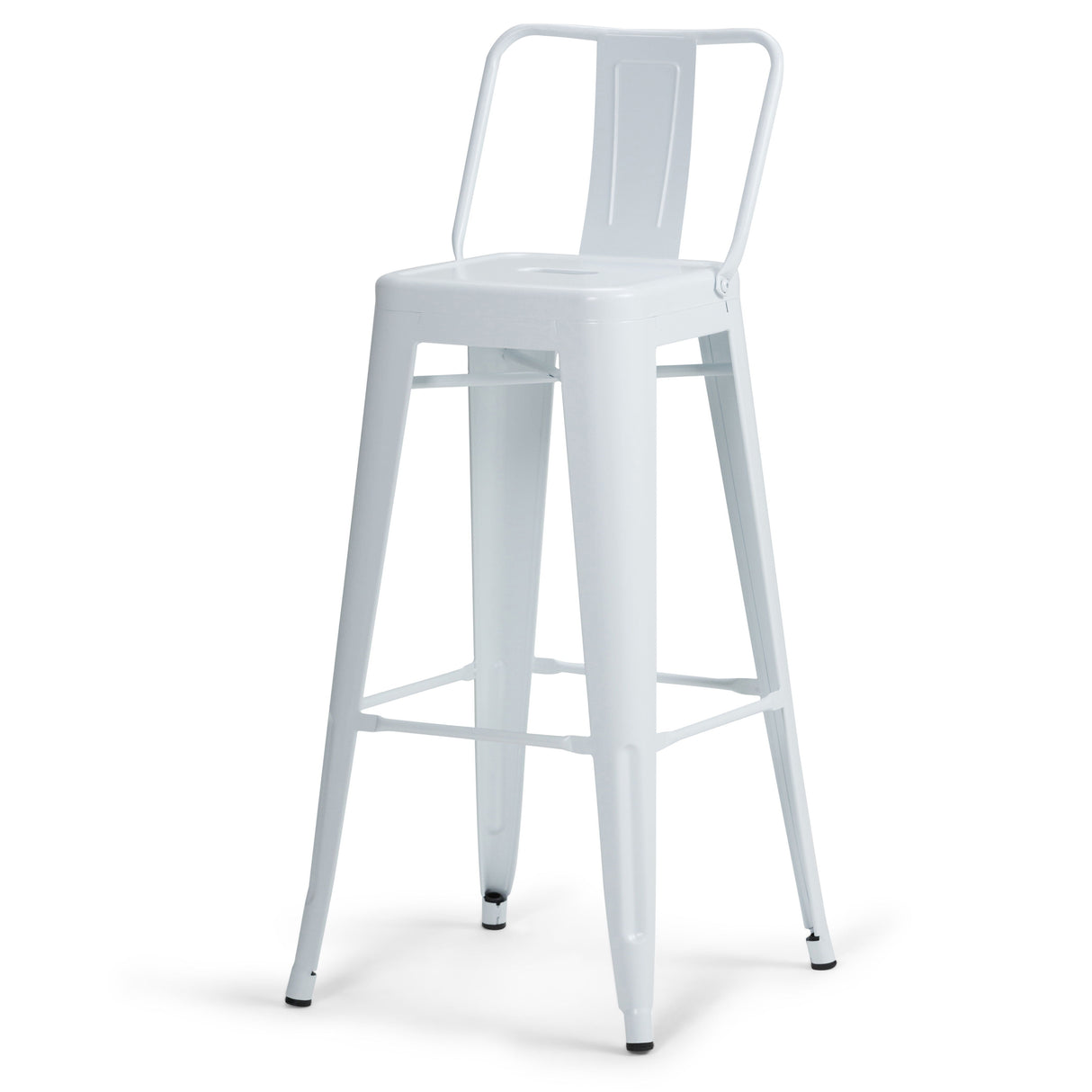 Rayne - Curved Back Metal Stool (Set of 2) by Couch.com