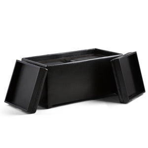 Avalon - 5 Piece Storage Ottoman, Contemporary by Couch.com