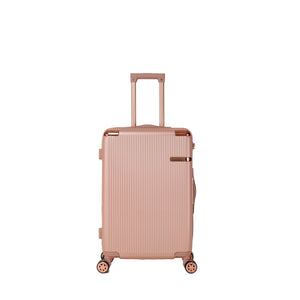 4-Piece Hard ABS Luggage Set with 360° Dual Rotating Wheels