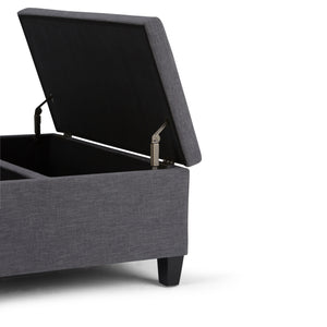 Ellis - Coffee Table Storage Ottoman Contemporary Design by Couch.com