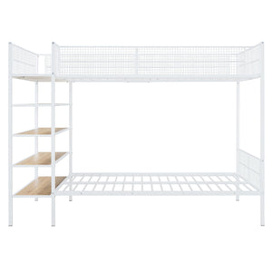 Bunk Bed With 5 Tier Shelves by Couch.com