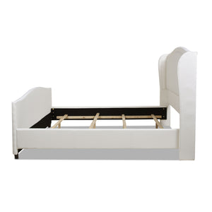 Carmen - Upholstered Wingback Panel Bed Frame by Couch.com