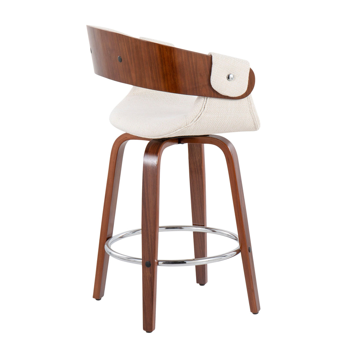 Elisa - Mid Century Modern Counter Stool (Set of 2) by Couch.com