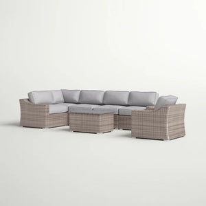 Stylish Sofa Seating Group With Cushions Perfect For Outdoor Gatherings by Couch.com