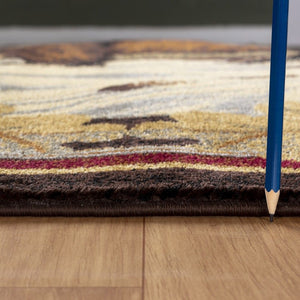 Nature's Nest - GC_CBL3008 Lodge Area Rug by Couch.com