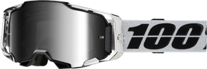 100% Armega Goggles - Atac - Silver Mirror 50005-00016