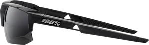 100% Speedcoupe Sunglasses - Black - Smoke 61031-100-57