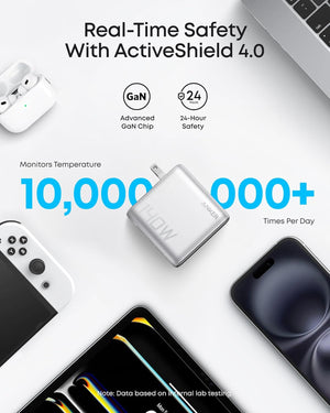 Anker Laptop Power Bank (25K, 165W, Built-In and Retractable Cables)