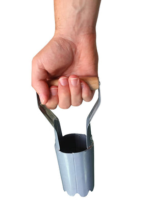 Steel Bulb Planter by Garden Guru