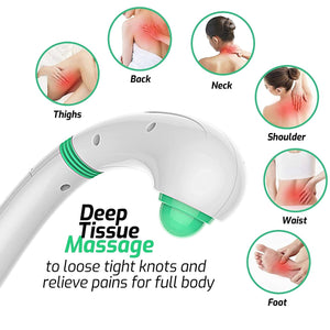 Ultimate Recovery Duo: Handheld Massager & Vibrating Massage Ball