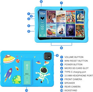 Contixo K103 10-Inch Kids 32GB HD Tablet by Contixo