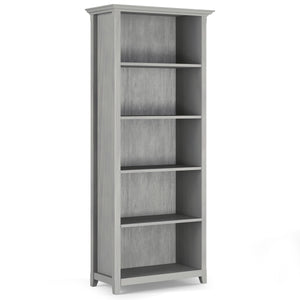 Amherst - 5 Shelf Bookcase - Fog Gray by Couch.com