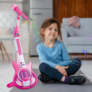 Contixo Kids Toy Guitar Set With MP3 Microphone - Musical Toy