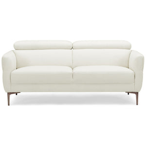 72.5 Inch Modern Fabric Loveseat Sofa Couch with Adjustable Headrest