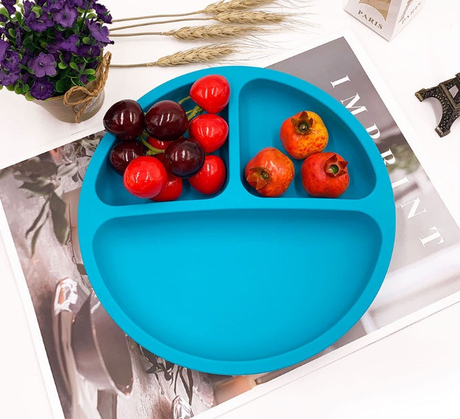 Silicone children's plate