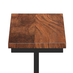 Gowen - C Side Table - Dark Cognac Brown by Couch.com