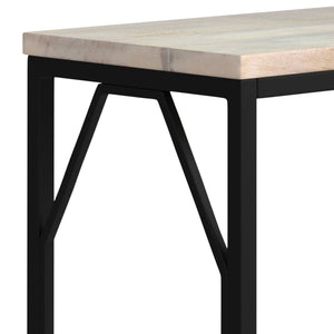 Selma - Handcrafted Metal And Wood Accent Table by Couch.com