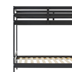 Modern Simple Solid Wood Bunk Bed by Couch.com