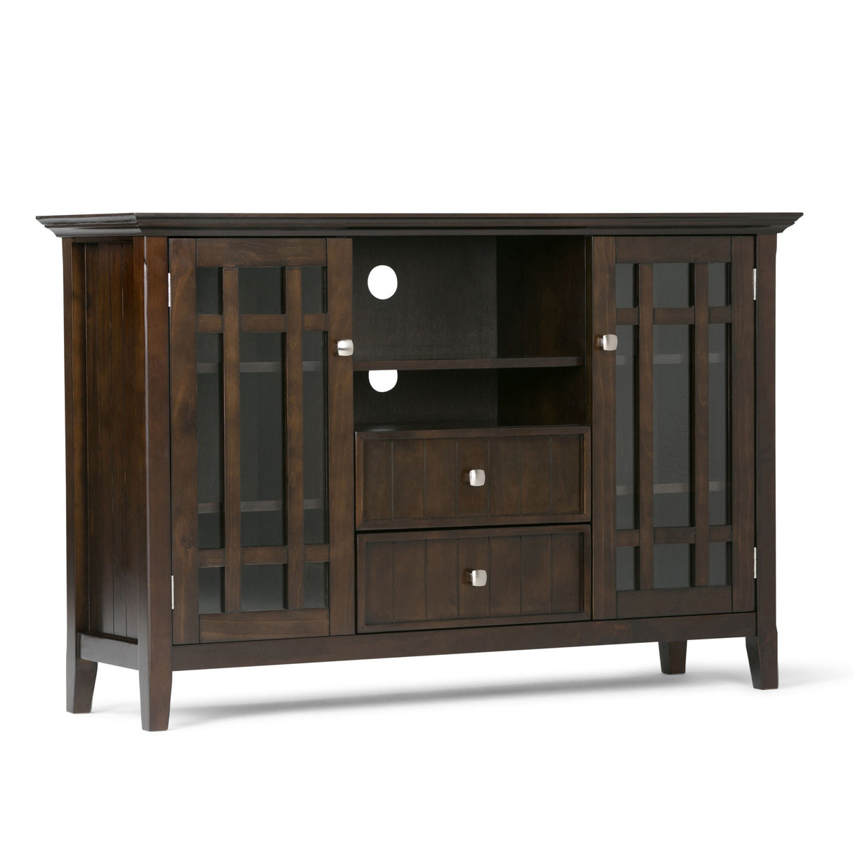 Bedford - Handcrafted Tall TV Media Stand by Couch.com