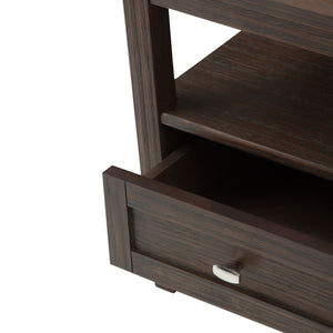 Warm Shaker - End Table - Farmhouse Brown by Couch.com
