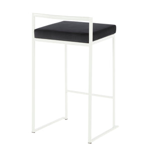 Fuji - Simple Elegance, Contemporary Stackable Counter Stool by Couch.com