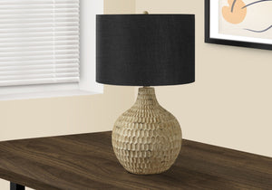 Lighting, Table Lamp, Resin, Contemporary - Brown by Couch.com