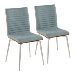 Mason - Contemporary Dining Chair (Set of 2) With Swivel by Couch.com