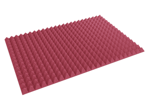 3 Inch Acoustic Foam Pyramid Style Panels - 13 Color Options