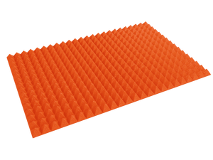 3 Inch Acoustic Foam Pyramid Style Panels - 13 Color Options