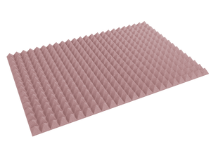 3 Inch Acoustic Foam Pyramid Style Panels - 13 Color Options
