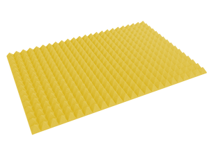 3 Inch Acoustic Foam Pyramid Style Panels - 13 Color Options