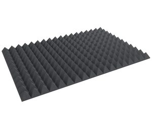 4 Inch Acoustic Foam Pyramid Style Panels - 13 Color Options