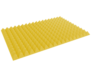 4 Inch Acoustic Foam Pyramid Style Panels - 13 Color Options