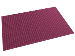 2 Inch Acoustic Foam Pyramid Style Panels - 13 Color Options