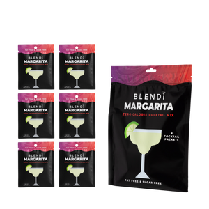 Skinny Mocktail Mixers – Guilt-Free Flavor, Zero Cal- 1 Pack (6 Count)