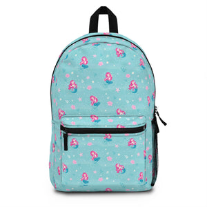 Kids Light Blue Mermaid Backpack