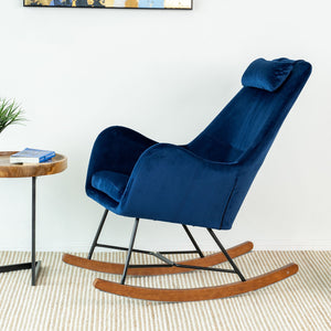 Chloe - Mid Century Modern Rocker Livingroom And Bedroom Chair by Couch.com