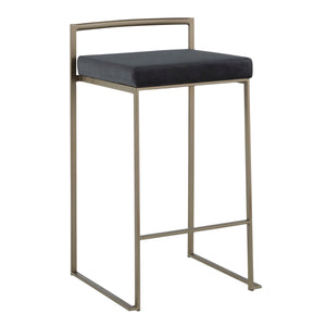Fuji - Industrial Stackable Counter Stool Elegant Design by Couch.com