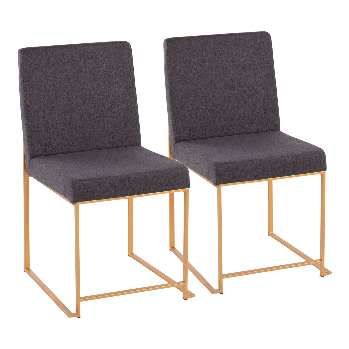 Fuji - Contemporary Stylish Frame, High Back Dining Chair (Set of 2) by Couch.com