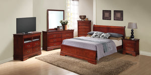 Sleigh Bed With Low Footboard by Couch.com