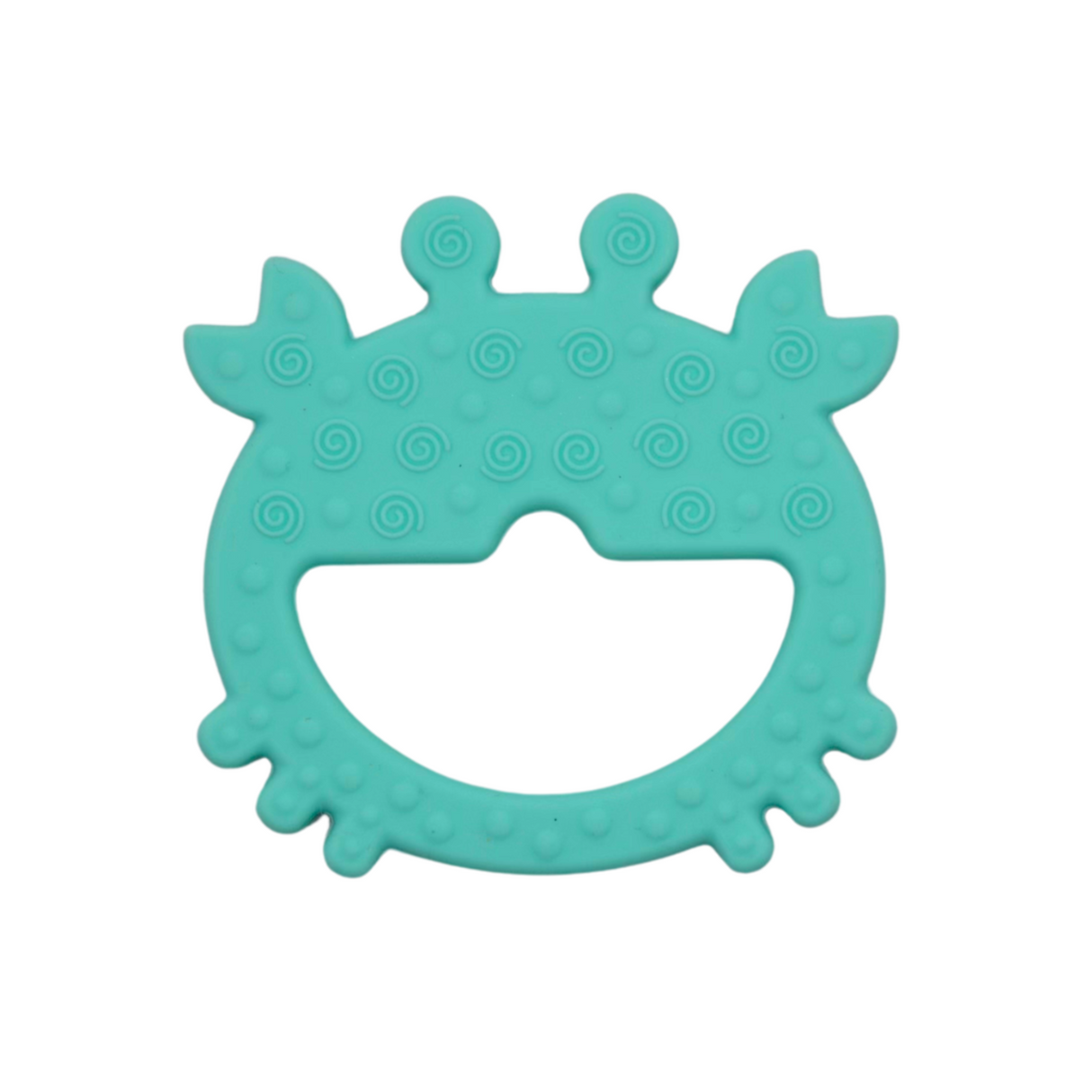 Crab Teether Set // Teal