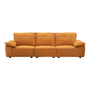 Modern Sofa With Removable Pillowcase And Backrest by Couch.com