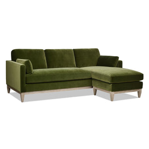 Knox - Modern Farmhouse Reversible Chaise Sectional Sofa by Couch.com
