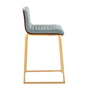 Mason Mara - Contemporary Design Fixed Height Counter Stool (Set of 2) by Couch.com