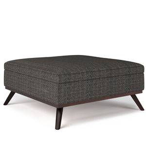 Owen - Multifunctional Square Coffee Table Storage Ottoman by Couch.com