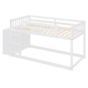 Bunk Bed With 4 Drawers And 3 Shelves by Couch.com