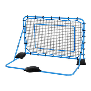 Soccer Rebounder Net, Quick-Switch Angle Soccer Goal Rebounder for Control, Passing Practice, Heavy-Duty Iron Frame & PE Net, Easy Setup Ball Training Aids & Equipment for Teens&Adults,6 x 4 ft