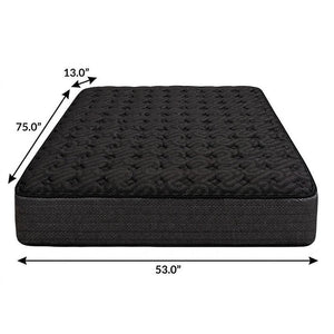 13" Copper Infused Twin Gel Memory Foam Extra Firm Hybrid Mattress