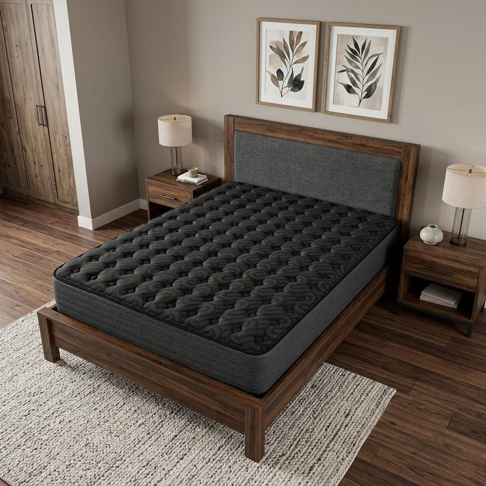 13" Copper Infused Twin Gel Memory Foam Extra Firm Hybrid Mattress
